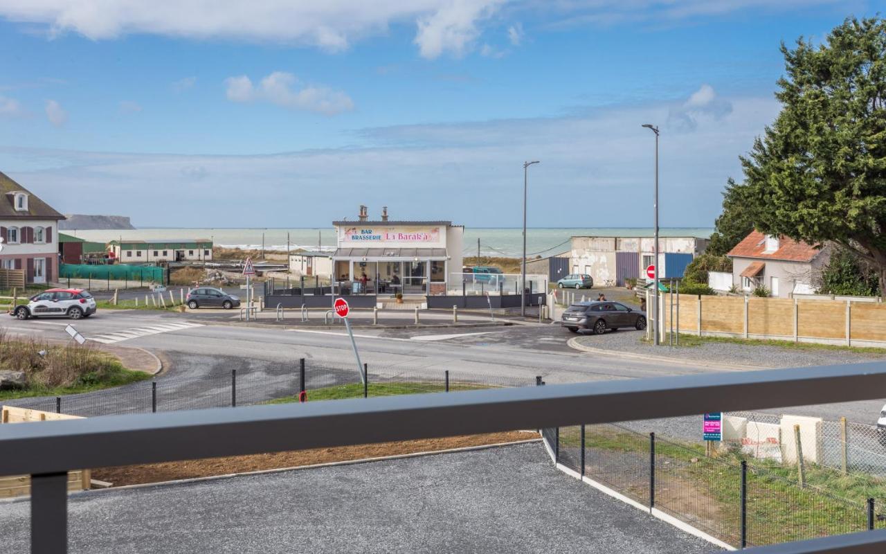 Babord, Appt Avec Terrasse Et Vue Mer Saint-Come-de-Fresne Luaran gambar